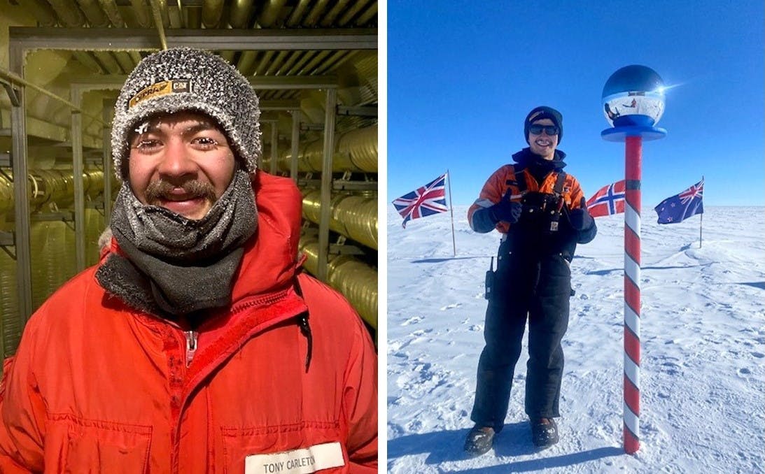 Tony - technician in Antarctica