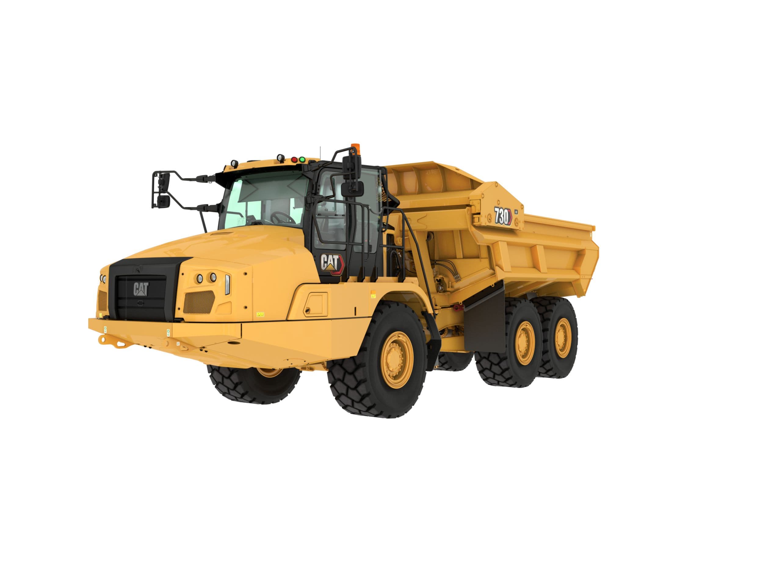 730 EJ Three Axle Articulated Truck