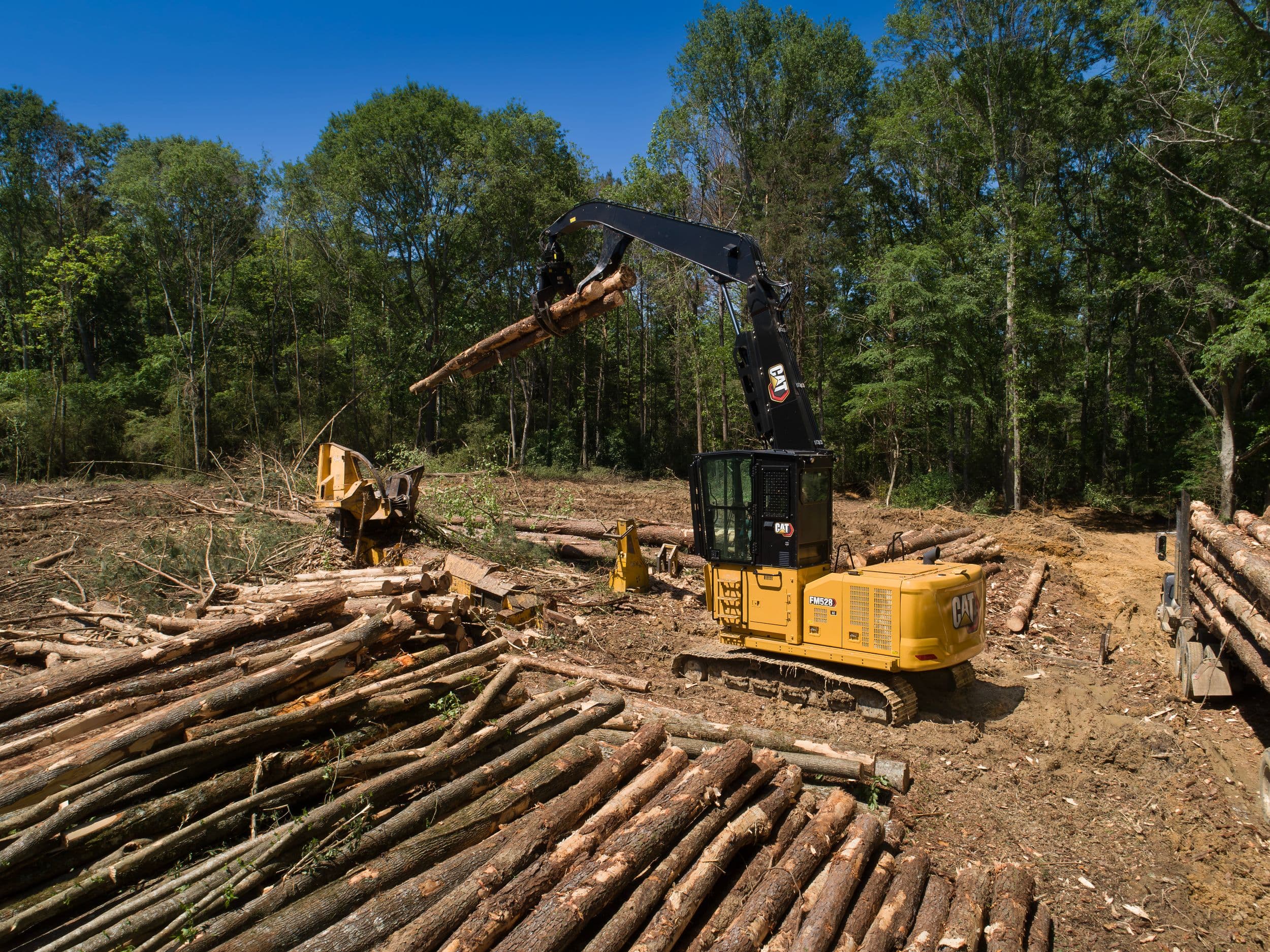Cat® FM528 General Forestry and Log Loader Machine