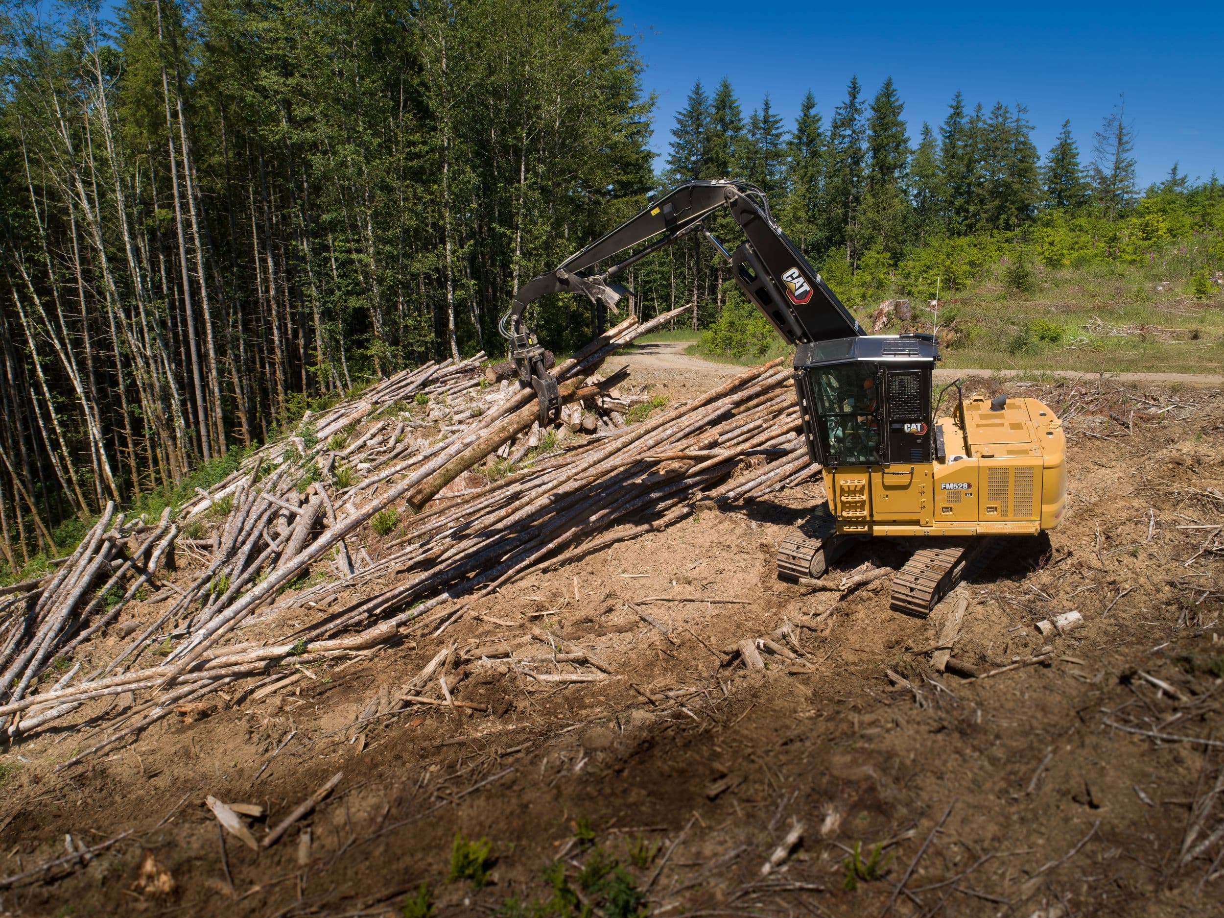 Cat® FM528 General Forestry and Log Loader Machine