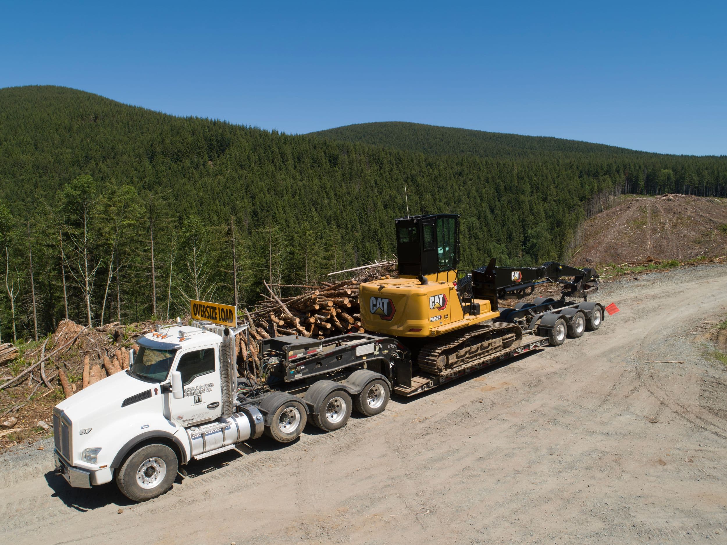 Cat® FM528 General Forestry and Log Loader Machine