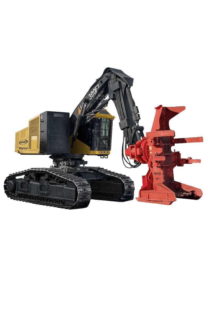 Weiler B758 Track Feller Buncher Portrait