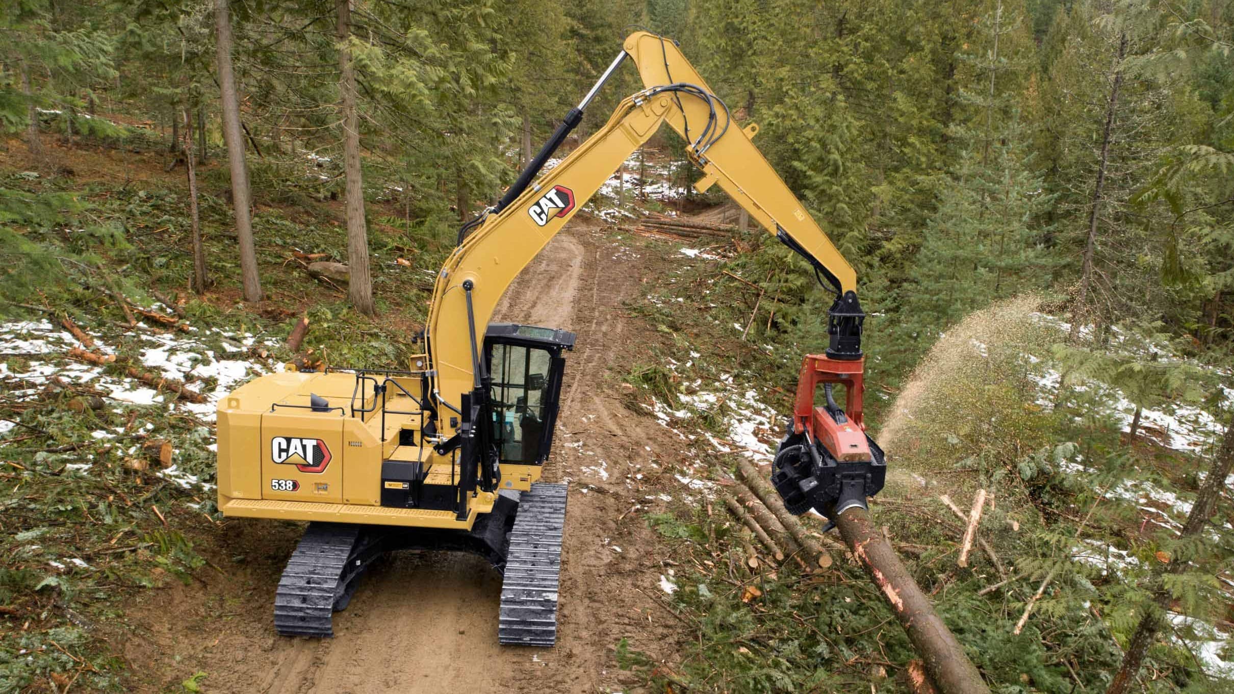 Cat 538 Forest Machine