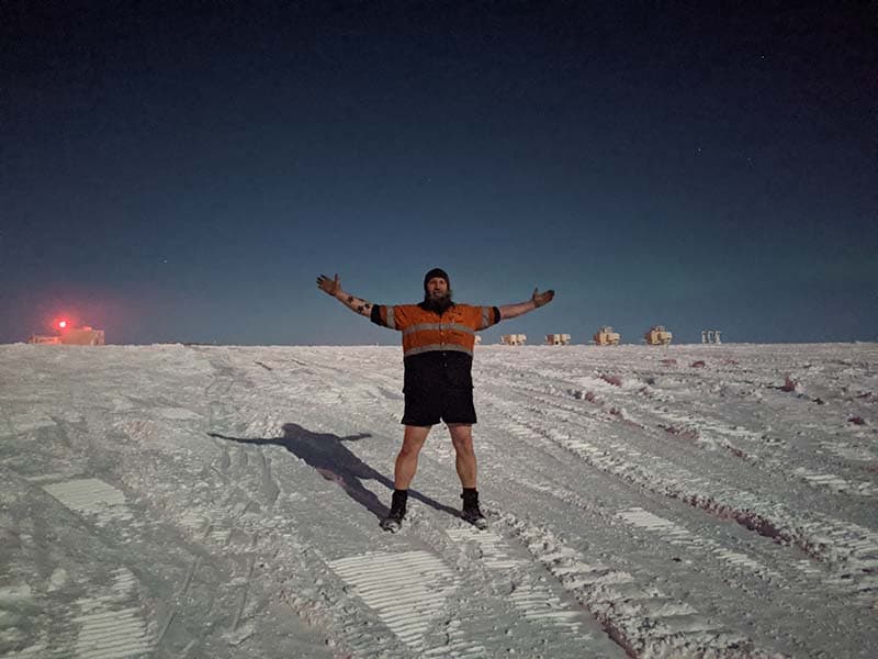 Anthony Barge in Antarctica