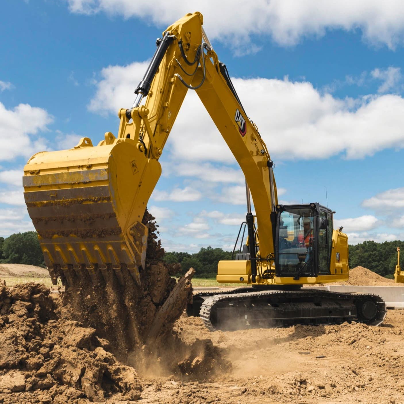 210 excavator square