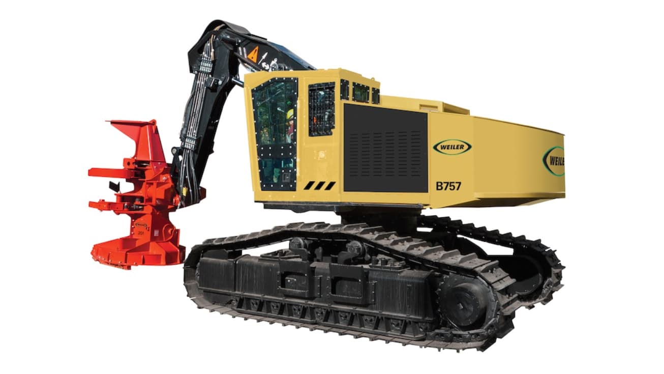 B757 Weiler Track Feller Buncher