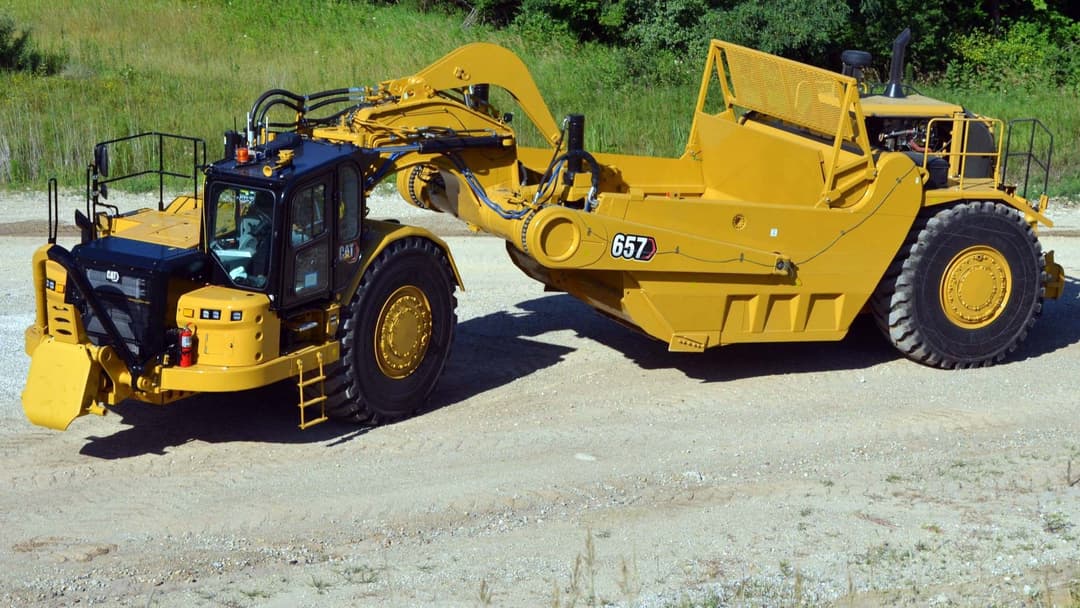 Wheel Tractor-Scrapers for Sale - Terra Cat New Zealand